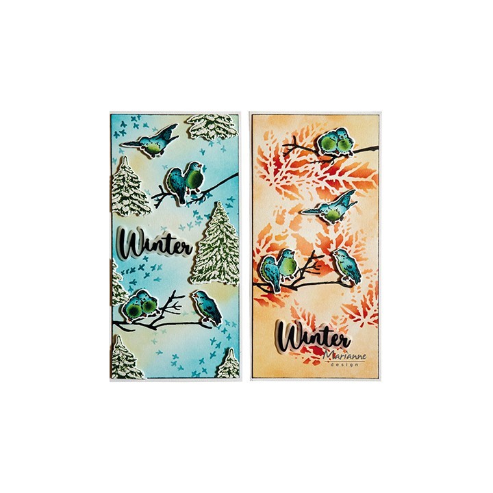 (TC0904)Clear stamp Tiny's birds