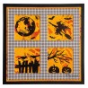 (CS1111)Stamp Colorfull silhouettes - Halloween