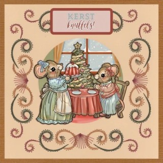 (STDOOC10019)Stitch and Do on Colour 019 - Yvonne Creations - A gift for Christmas
