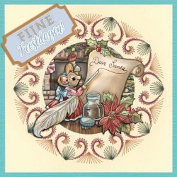 (STDOOC10019)Stitch and Do on Colour 019 - Yvonne Creations - A gift for Christmas
