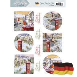 (SB10709)Push Out - Card Deco Essentials - Christmas - Deutsch
