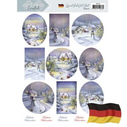 (SB10712)Push Out - Card Deco Essentials - Winter - Deutsch