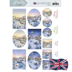 (SB10715)Push Out - Card Deco Essentials - Winter - English