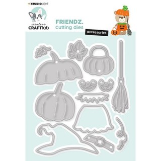 (CCL-FR-CD412)Studio Light Cutting Die Halloween Accessories Friendz nr.412