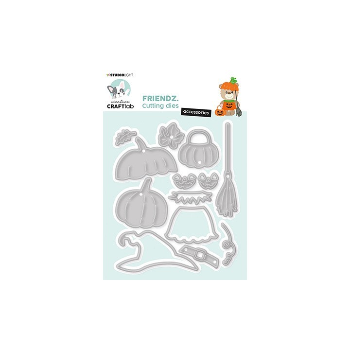 (CCL-FR-CD412)Studio Light Cutting Die Halloween Accessories Friendz nr.412