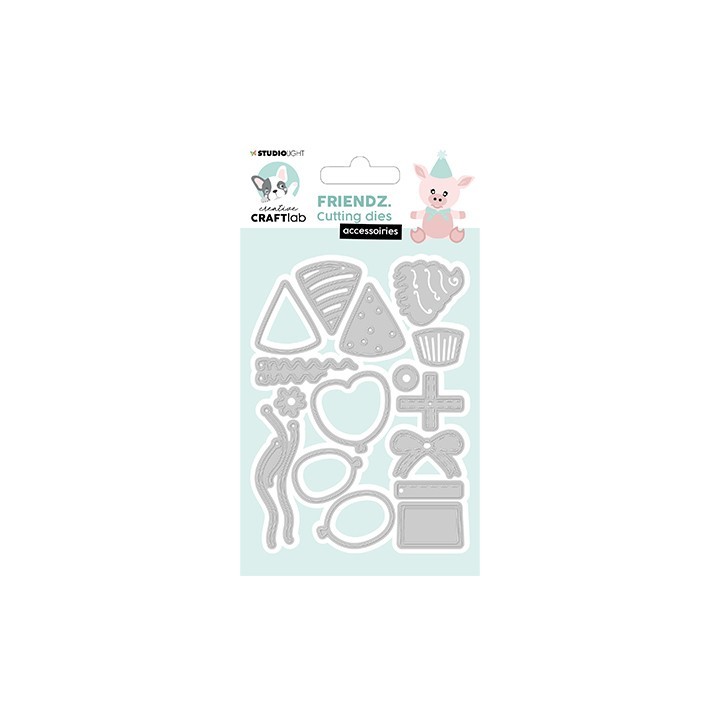 (CCL-FR-CD272)Studio Light Cutting Die Piggy Accessories Friendz nr.272