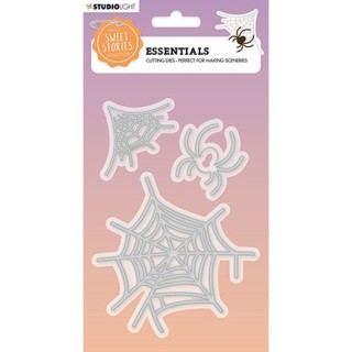 (SL-SS-CD407)Studio Light Cutting Die Spiderweb Sweet Stories nr.407