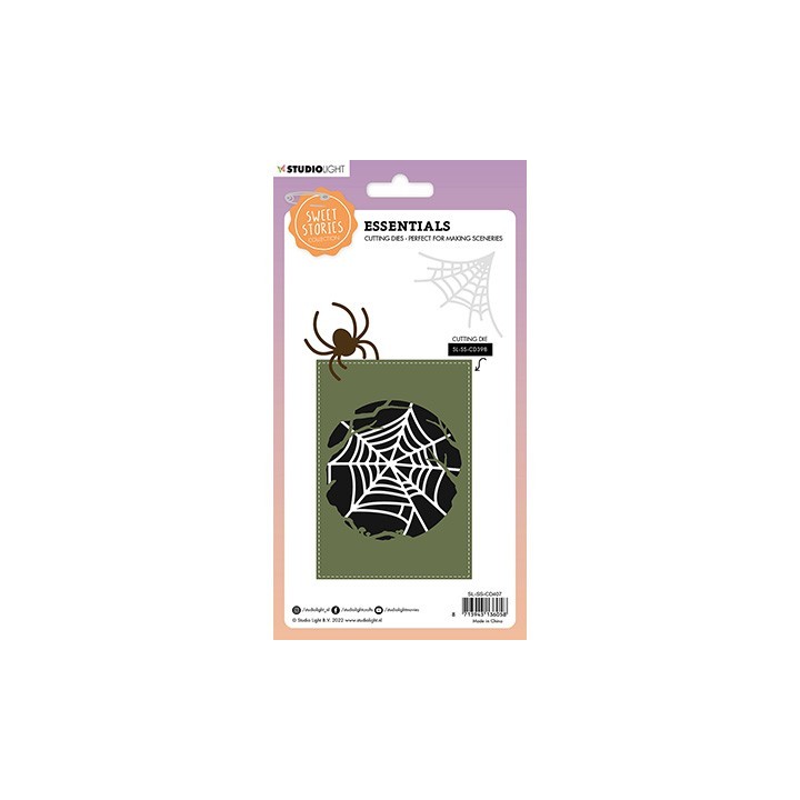 (SL-SS-CD407)Studio Light Cutting Die Spiderweb Sweet Stories nr.407