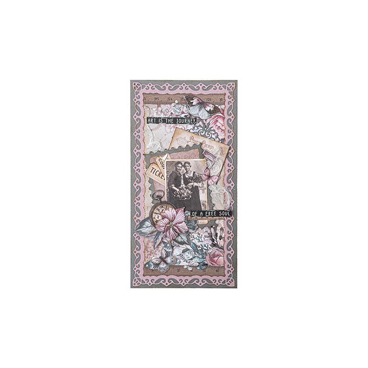 (JMA-IP-CD408)Studio Light JMA Cutting Die Vintage elements Inner Peace