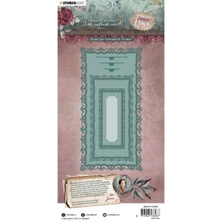 (JMA-IP-CD409)Studio Light JMA Cutting Die Slimline ornament frames Inner Peace nr.409