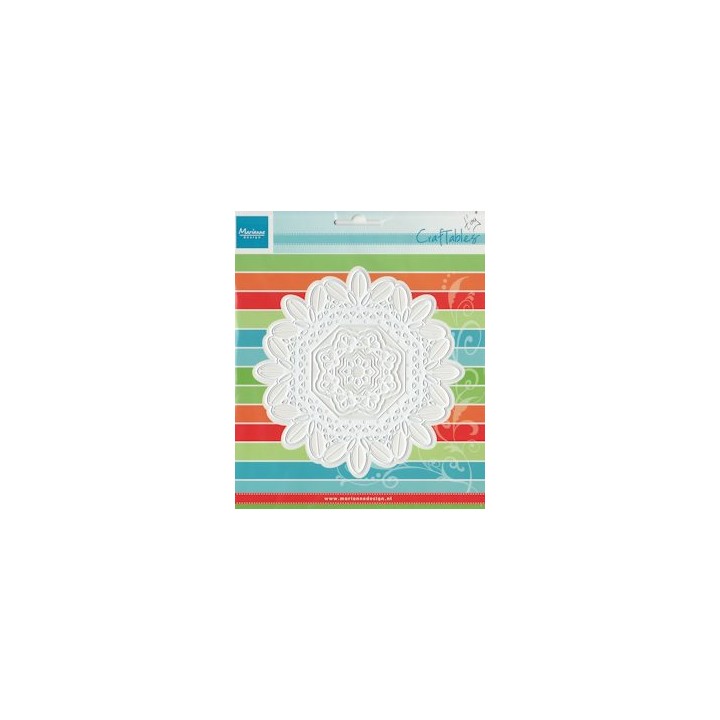 (CR1261)Craftables stencil Tiny's country garden