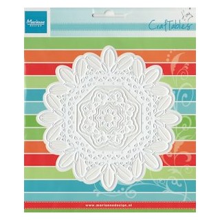 (CR1261)Craftables stencil Tiny's country garden