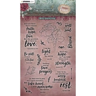 (JMA-IP-STAMP278)Studio light JMA Clear Stamp Bible journaling Inner Peace nr.278
