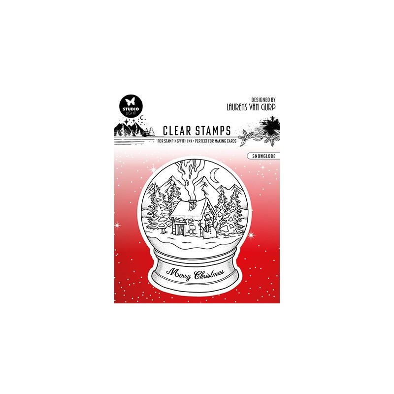 (BL-ES-STAMP296)Studio light BL Clear stamp Snowglobe Essentials nr.296