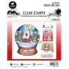 (BL-ES-STAMP296)Studio light BL Clear stamp Snowglobe Essentials nr.296