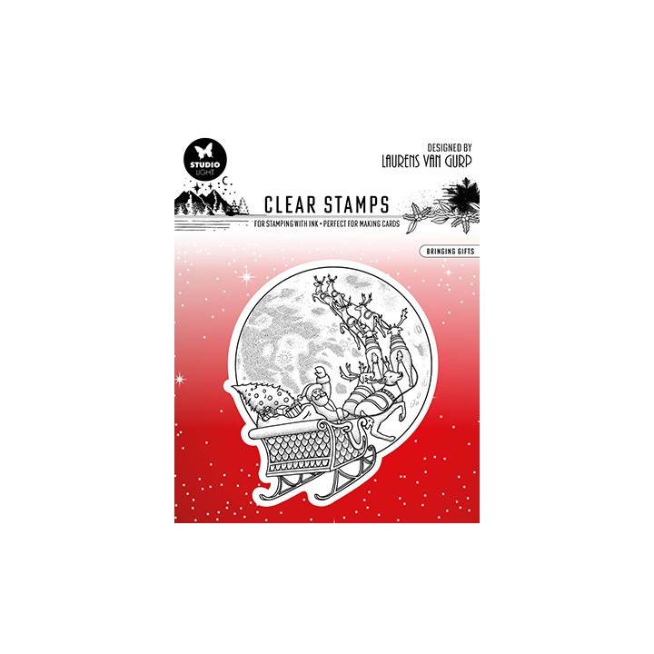 (BL-ES-STAMP298)Studio light BL Clear stamp Bringing gifts Essentials nr.298