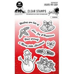 (BL-ES-STAMP302)Studio light BL Clear stamp Snowman Essentials nr.302