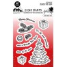 (BL-ES-STAMP303)Studio light BL Clear stamp Christmas tree Essentials nr.303