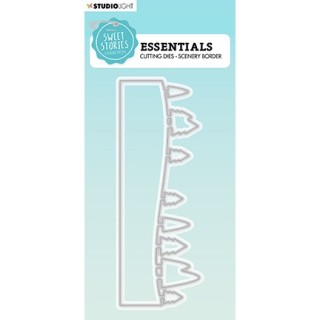 (SL-SS-CD429)Studio Light Cutting Die Border trees Sweet Stories Essentials nr.429