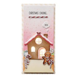 (SL-SS-SCD50)Studio Light Stamp & Cutting Die Gingerbread Sweet Stories nr.50