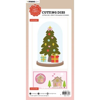 (SL-SS-CD427)Studio Light Cutting Die Stolp and tree Sweet Stories nr.427