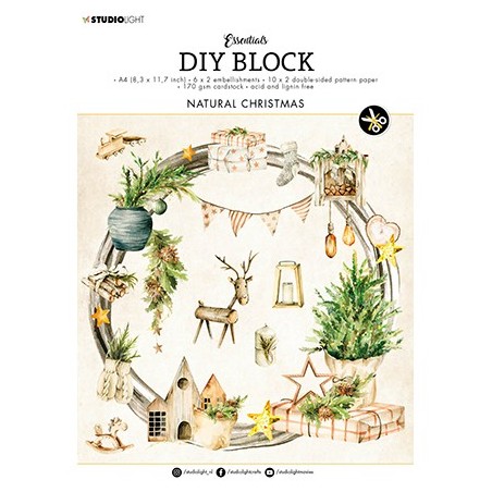 (SL-ES-DCB33)Studio Light SL Natural Christmas Essentials nr.33