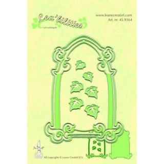 (45.9364)Lea'bilitie mal frame arch & leaves