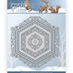 (ADD10290)Dies - Amy Design - Whispers of Winter - Winter Hexagon