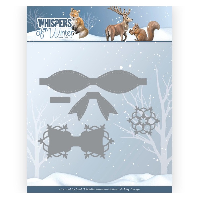 (ADD10292)Dies - Amy Design - Whispers of Winter - Winter Bows