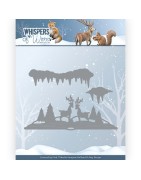 (ADD10293)Dies - Amy Design - Whispers of Winter - Winter Scene