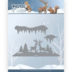 (ADD10293)Dies - Amy Design - Whispers of Winter - Winter Scene