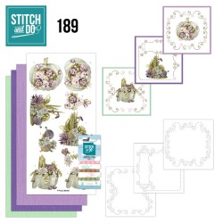 (STDO189)Stitch and Do 189 - Precious Marieke - Purple Passion