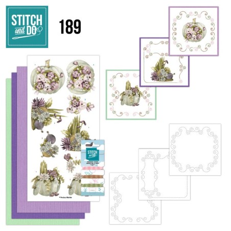 (STDO189)Stitch and Do 189 - Precious Marieke - Purple Passion