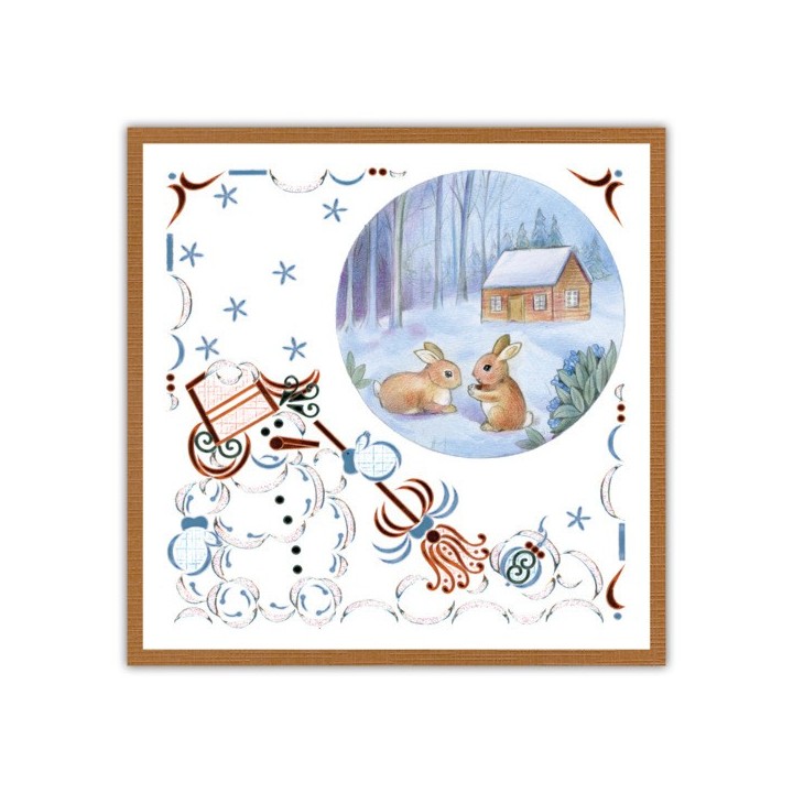 (DODO235)Dot and Do 235 - Jeanine's Art - Winter Garden