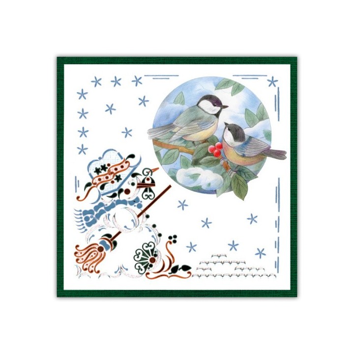 (DODO235)Dot and Do 235 - Jeanine's Art - Winter Garden