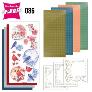 (SPDO086)Sparkles Set 86 - Jeanine's Art - Christmas Birds