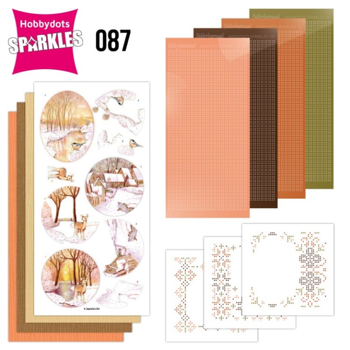 (SPDO087)Sparkles Set 87 - Jeanine's Art - Yellow Forest