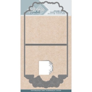(CDCD10106)Card Deco Essentials Frame Dies - Happy Border - 4K