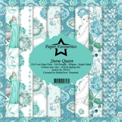(PF223)Paper Favorites Snow Queen 6x6 Inch Paper Pack