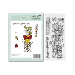 (PD8682)Polkadoodles Piles of Presents Craft Stamps