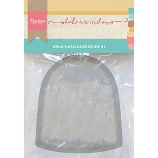 (LR0045)Marianne Design Shaker Windows - Snowglobe