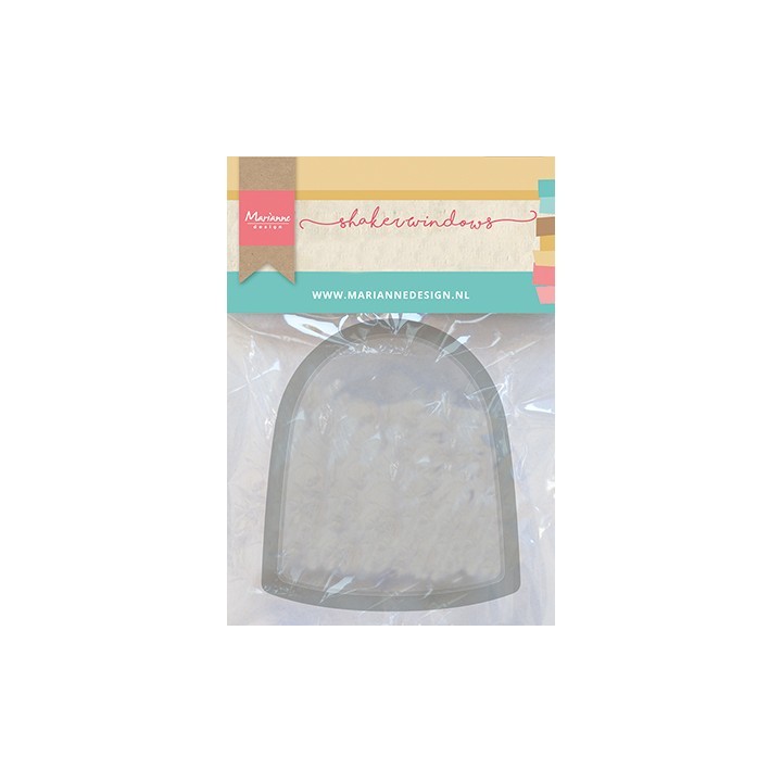 (LR0045)Marianne Design Shaker Windows - Snowglobe