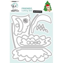 (CCL-FR-CD420)Studio Light Cutting Die Christmas Accessoires Friendz nr.420