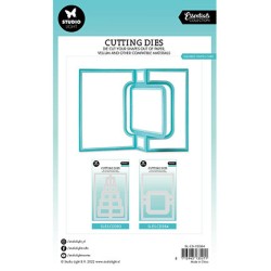 (SL-ES-CD384)Studio Light SL Cutting Die Squared Swing Card Essentials nr.384