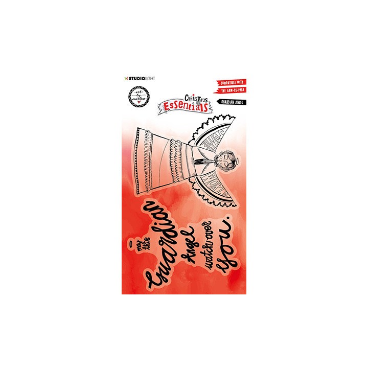 (ABM-ES-STAMP292)Studio light clear stamp Guardian Angel Christmas Essentials nr.292