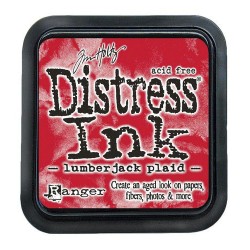 (TIM82354)Distress Ink Pad Lumberjack plaid