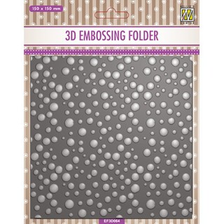 (EF3D064)Nellie's Choice Embossing Snow