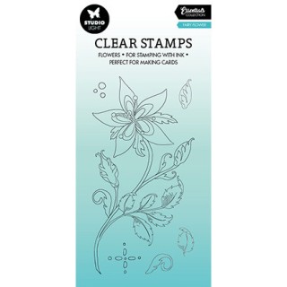 (SL-ES-STAMP325)Studio light SL Clear stamp Fairy Flower Essentials nr.325