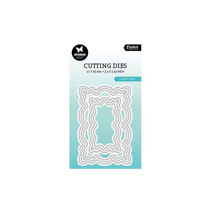 (SL-ES-CD442)Studio Light SL Cutting Die Classic nested shape Essentials nr.442
