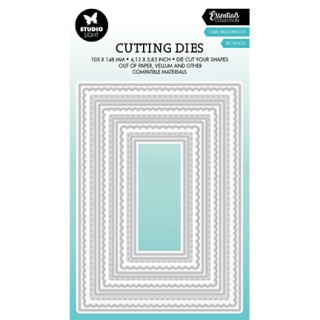 (SL-ES-CD447)Studio Light SL Cutting Die Rectangle passe partout Essentials nr.447